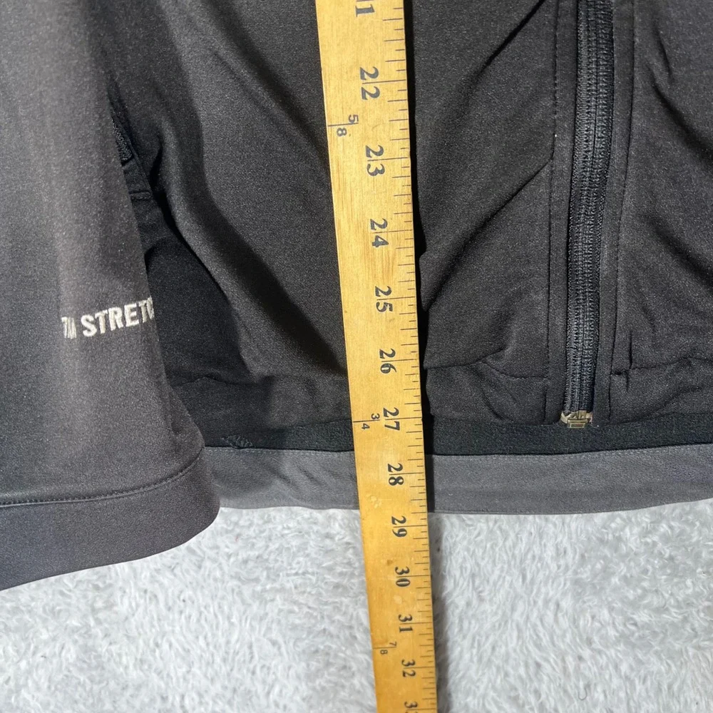 The North Face TKA Stretch Full Zip Jacket Mens Black Lightweight Activewear